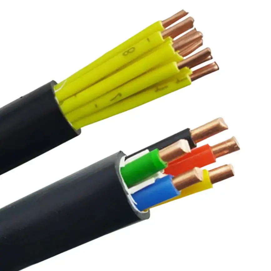 ကြေးနီ PVC Flame Retardant Control Cable