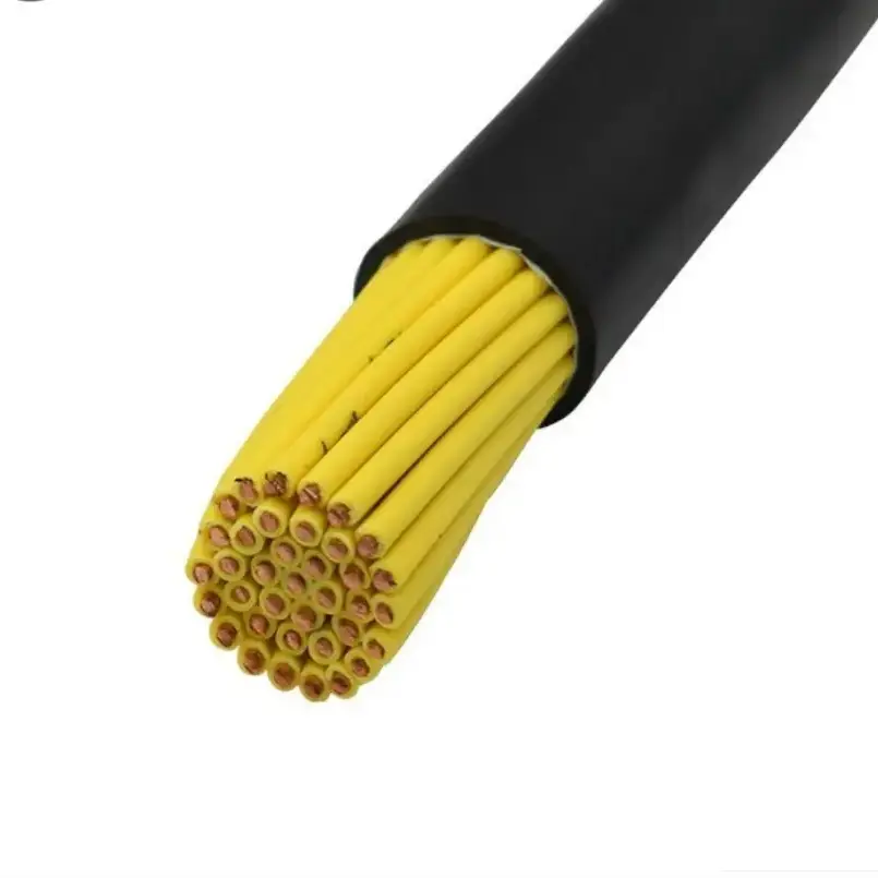 ကြေးနီ PVC Flame Retardant Flexible Control Cable